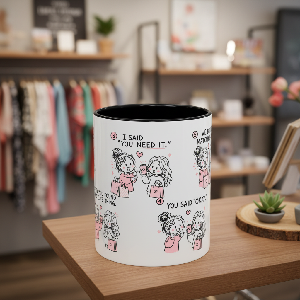 Bestie Shopping Trip Mug | Funny Best Friend Gift