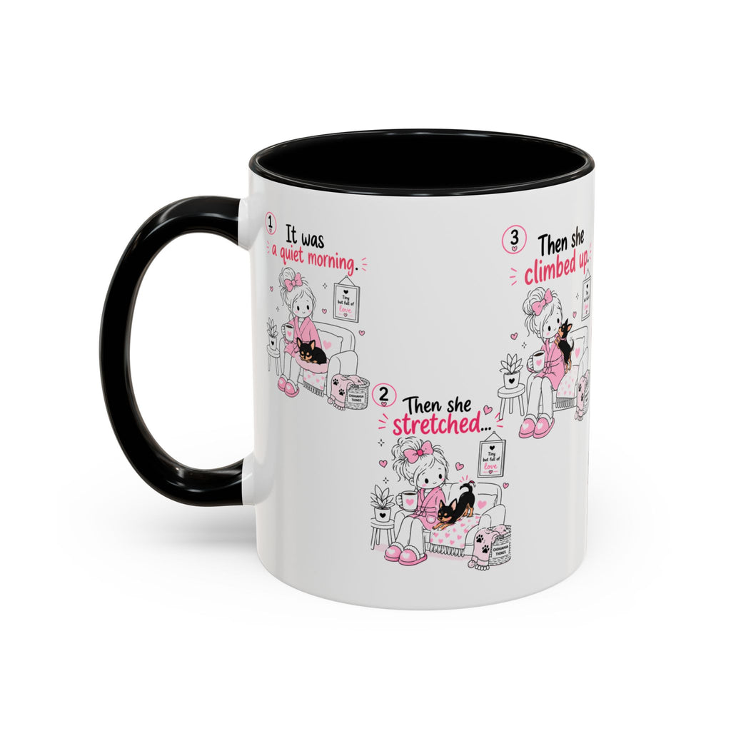 She Demands Constant Cuddles Mug | Chihuahua Mom Gift | Funny Dog Mom Coffee Cup