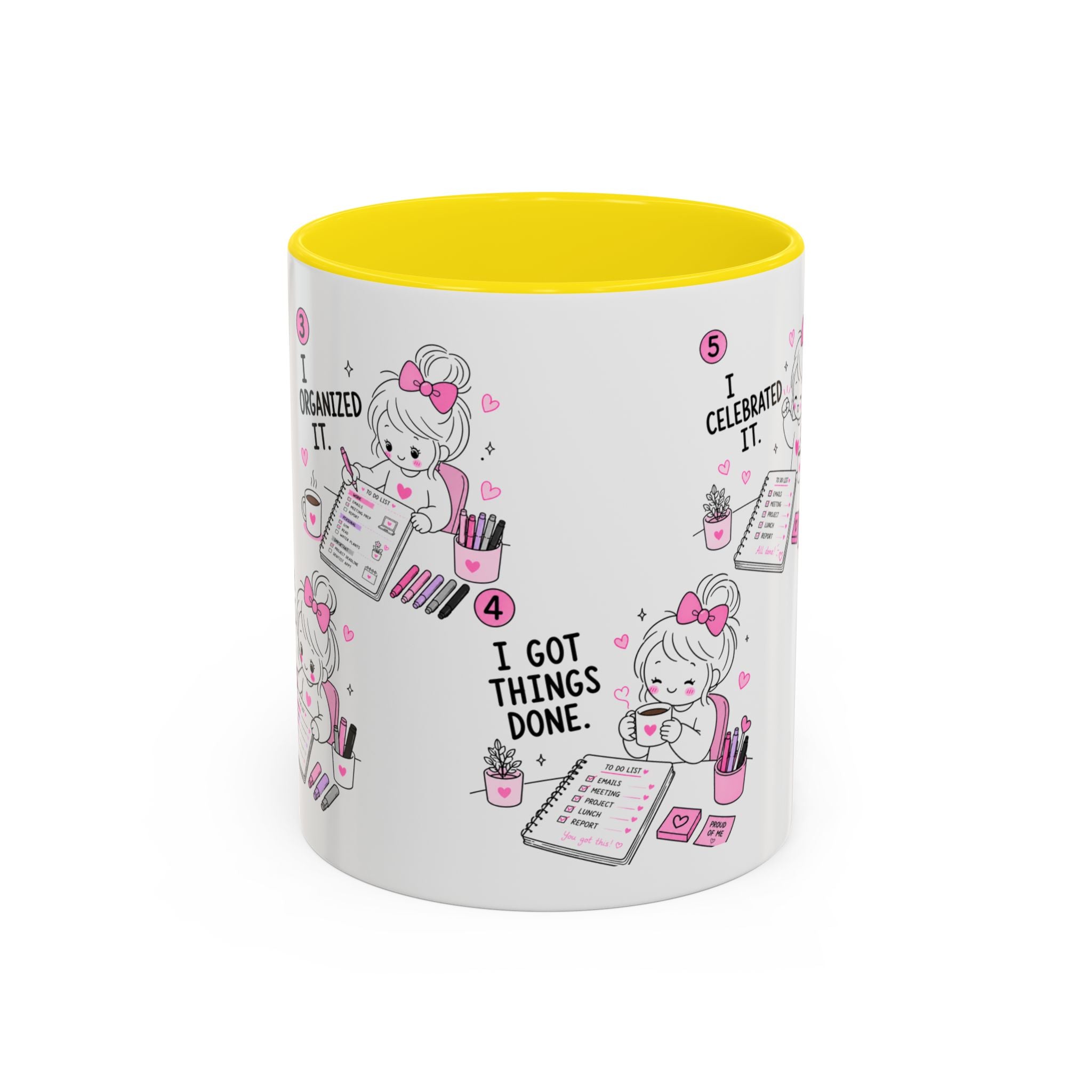 To Do List Mug | Cute Planner Girl Gift