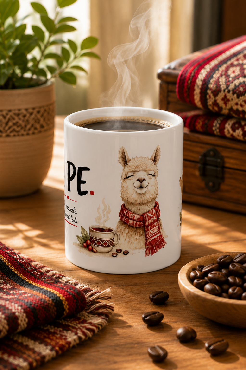 Ya Pe Alpaca Mug – Peruvian Coffee Mug 11 oz