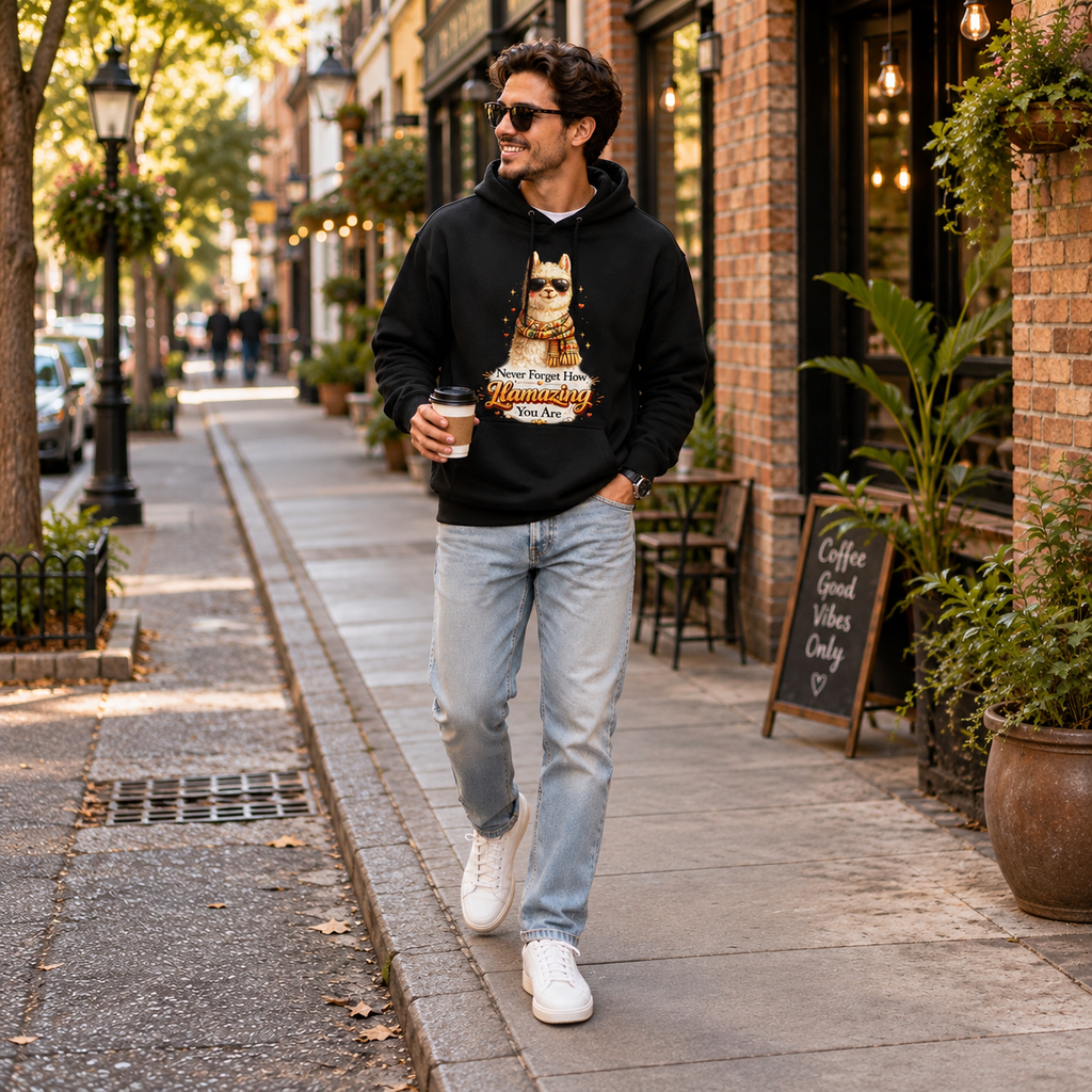 Llamazing Alpaca Hoodie – Never Forget How Llamazing You Are