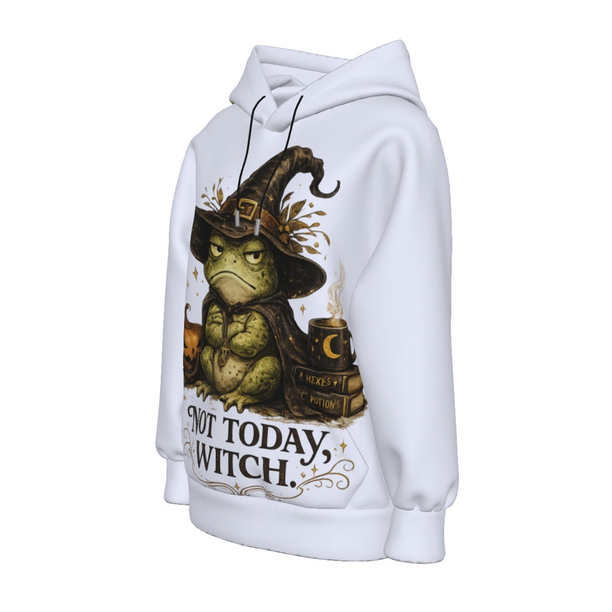 All-Over Print Women’s Hoodie With Decorative Ears