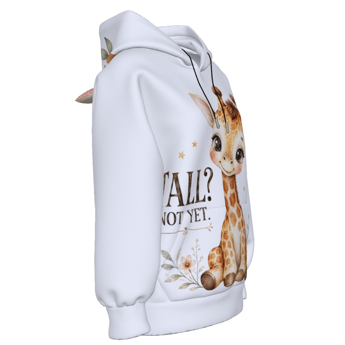 Tall? Not Yet Women’s Giraffe Hoodie with Ears