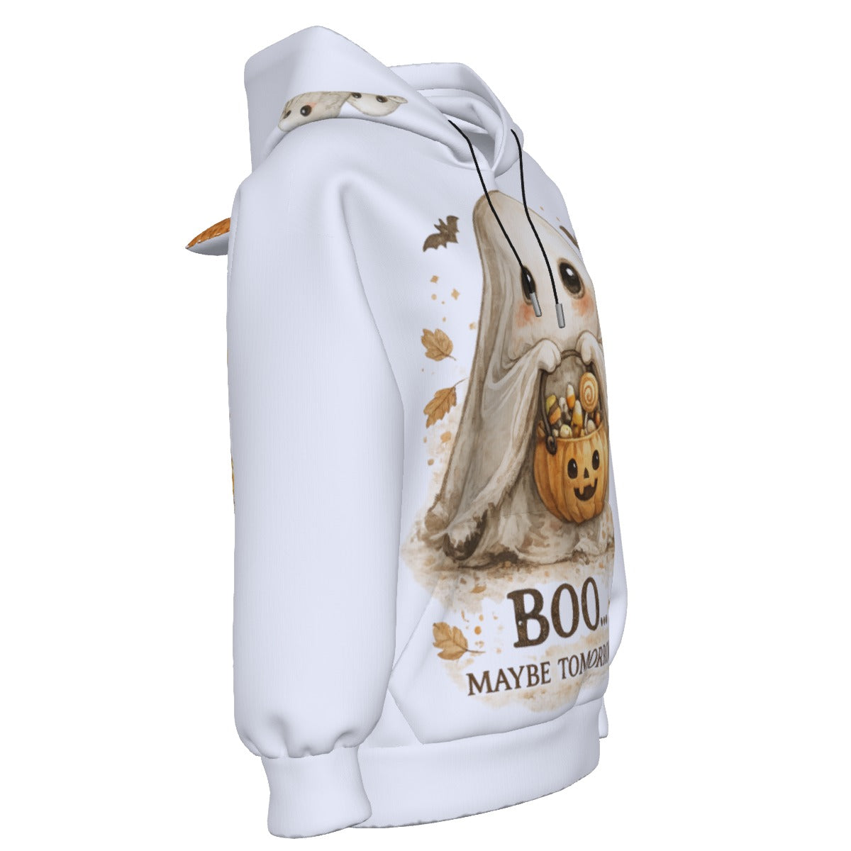 All-Over Print Women’s Hoodie With Decorative Ears