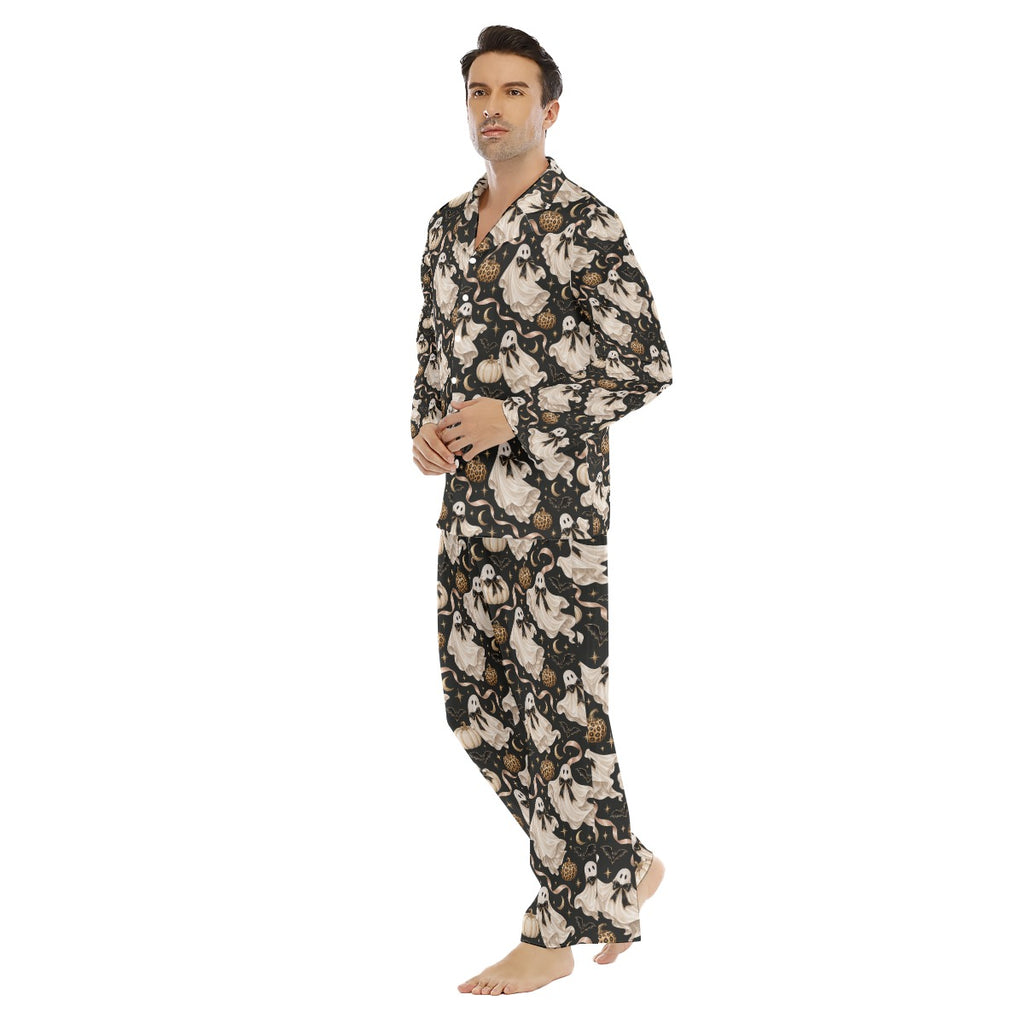 Boo Noir Men’s Halloween Pajama Set