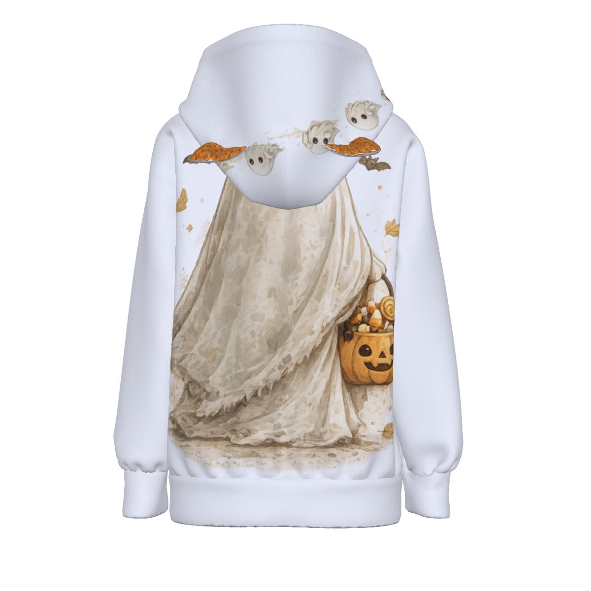 All-Over Print Women’s Hoodie With Decorative Ears