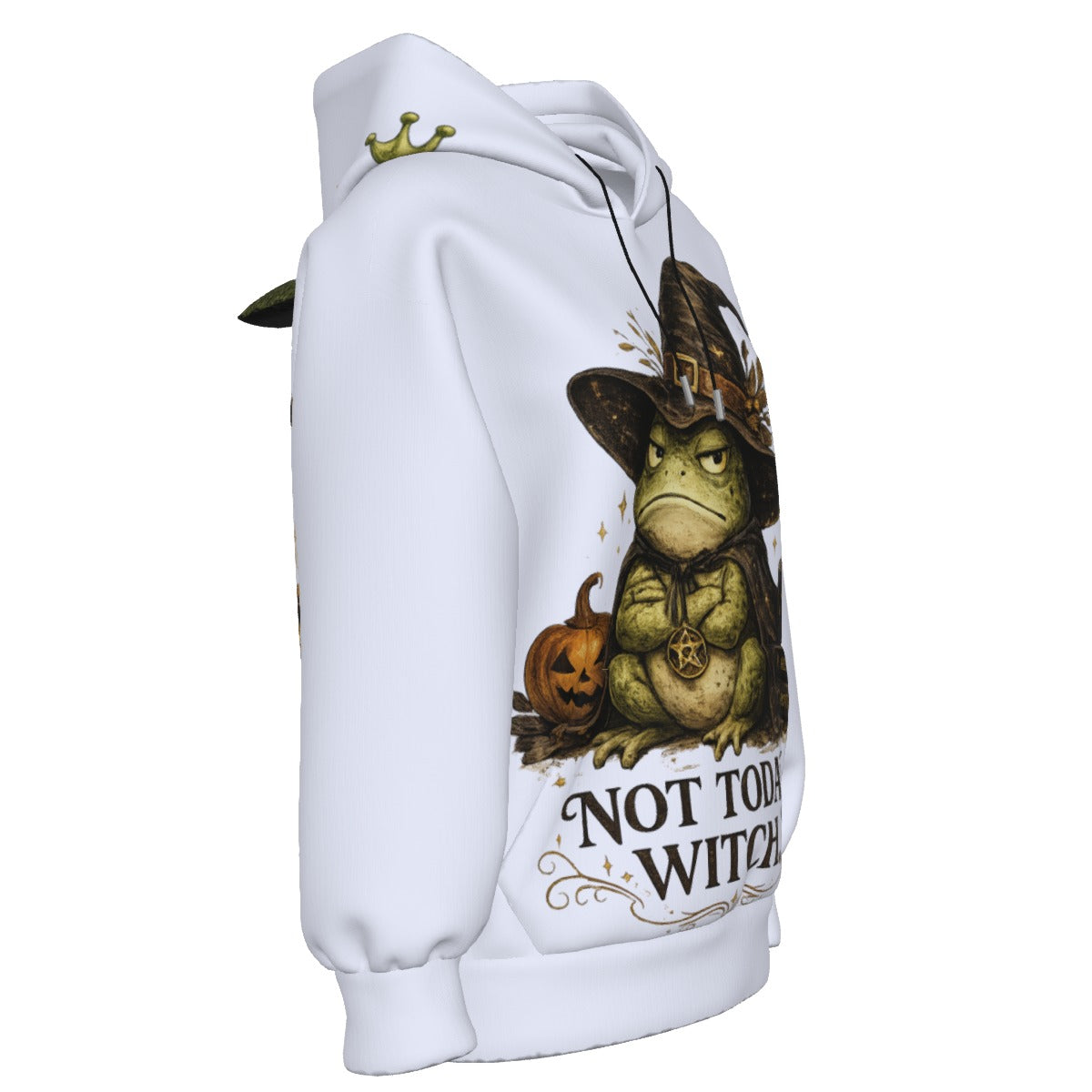 All-Over Print Women’s Hoodie With Decorative Ears
