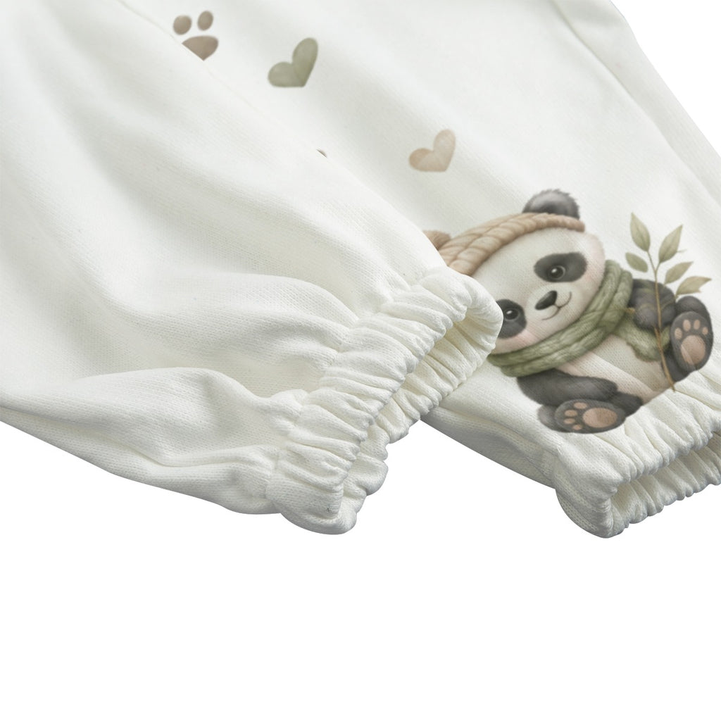 Cozy Panda Women’s Fleece Joggers | Soft Lounge Sweatpants