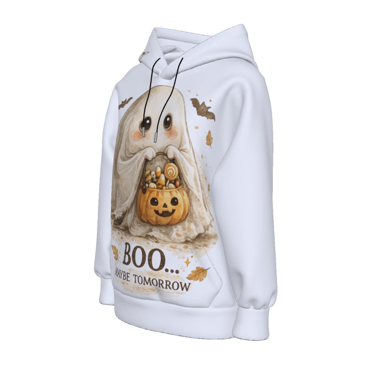 All-Over Print Women’s Hoodie With Decorative Ears