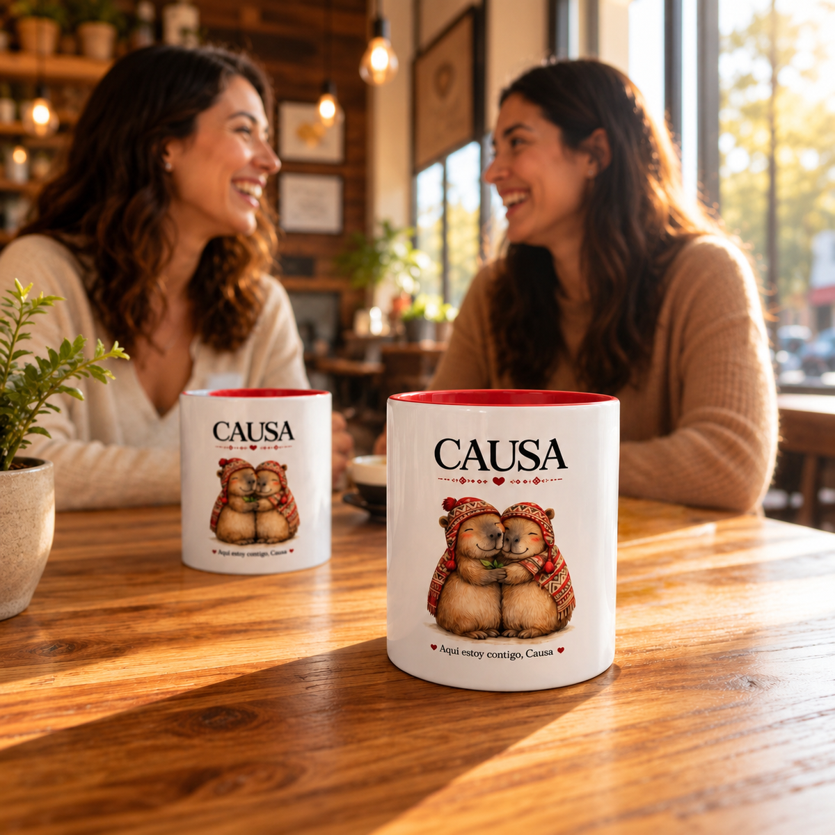 “CAUSA” Peruvian Capybara Friendship Mug – Funny Peru Gift 11 oz