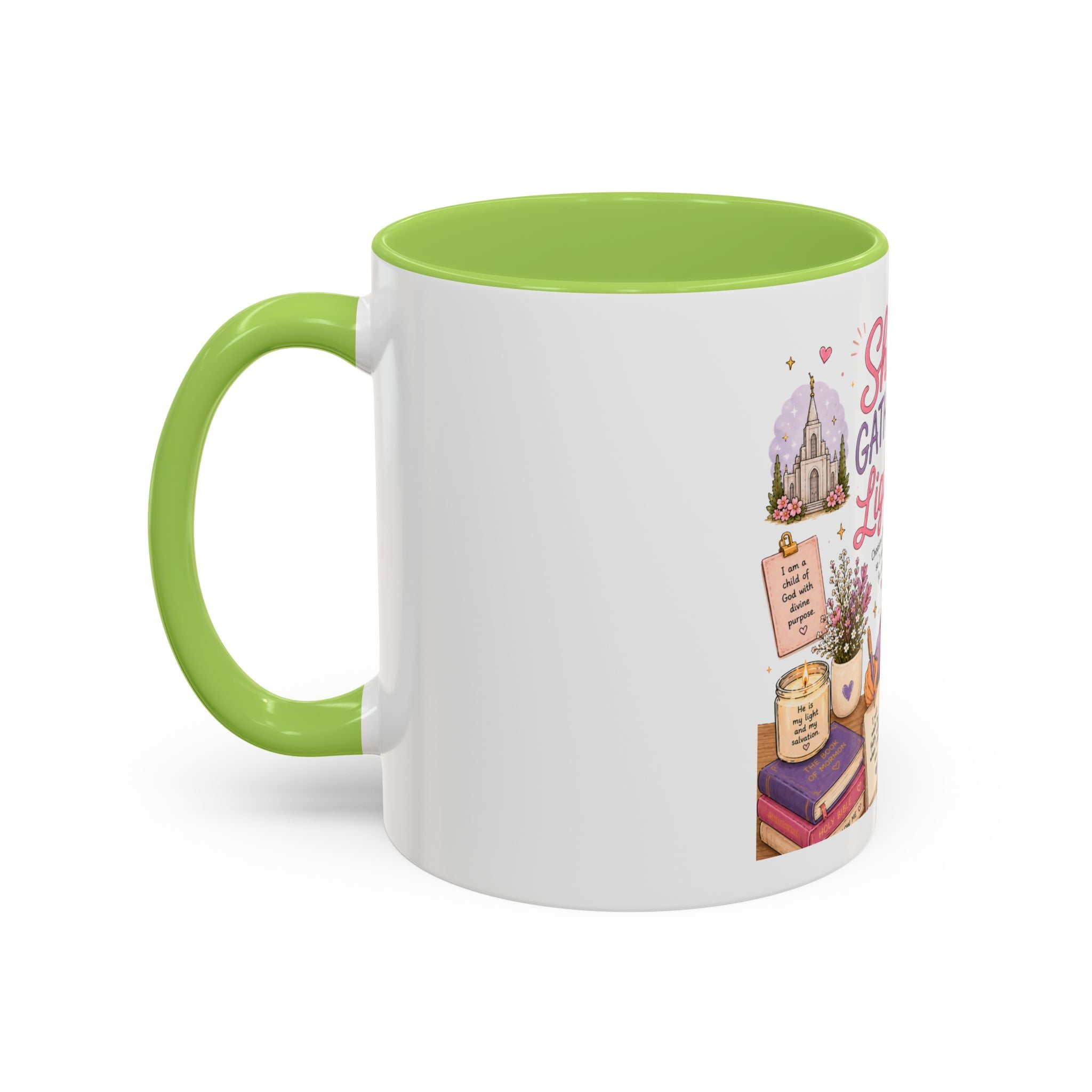 She Gathers Light Mug | LDS Young Women Gift