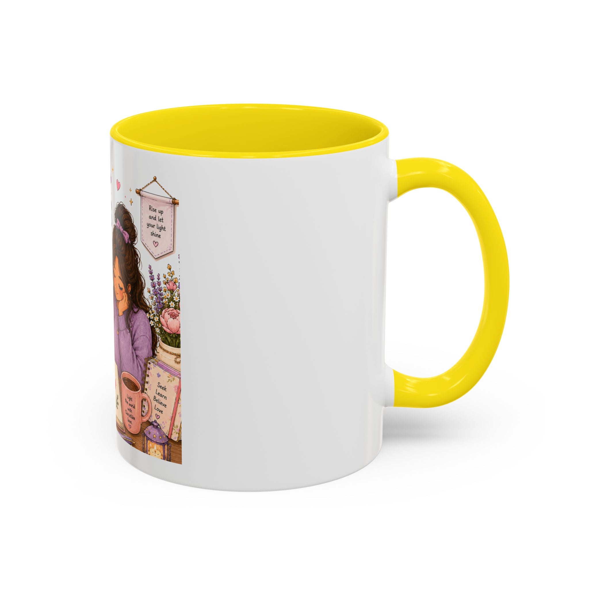 She Gathers Light Mug | LDS Young Women Gift