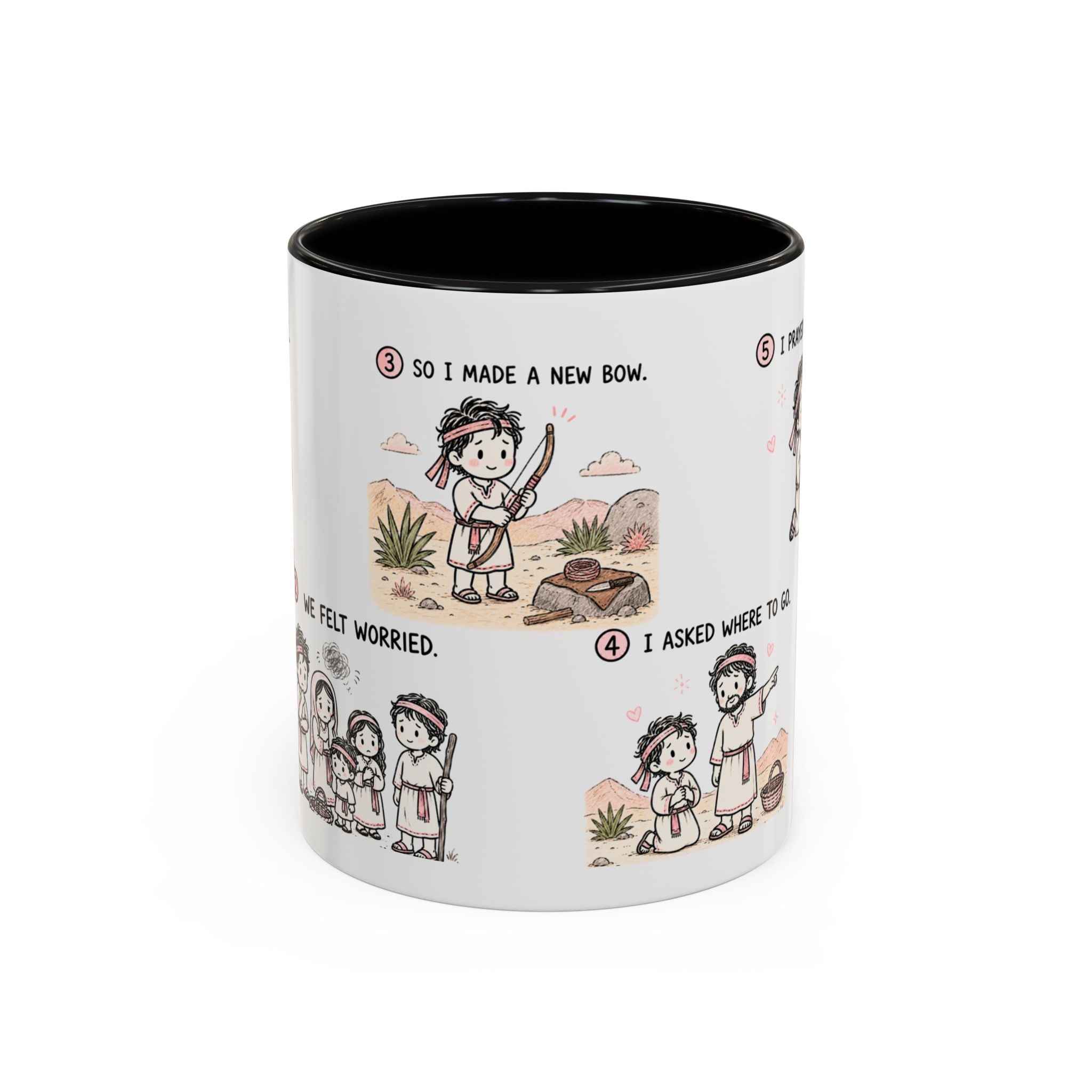 Nephi New Bow Mug | Book of Mormon Faith Gift