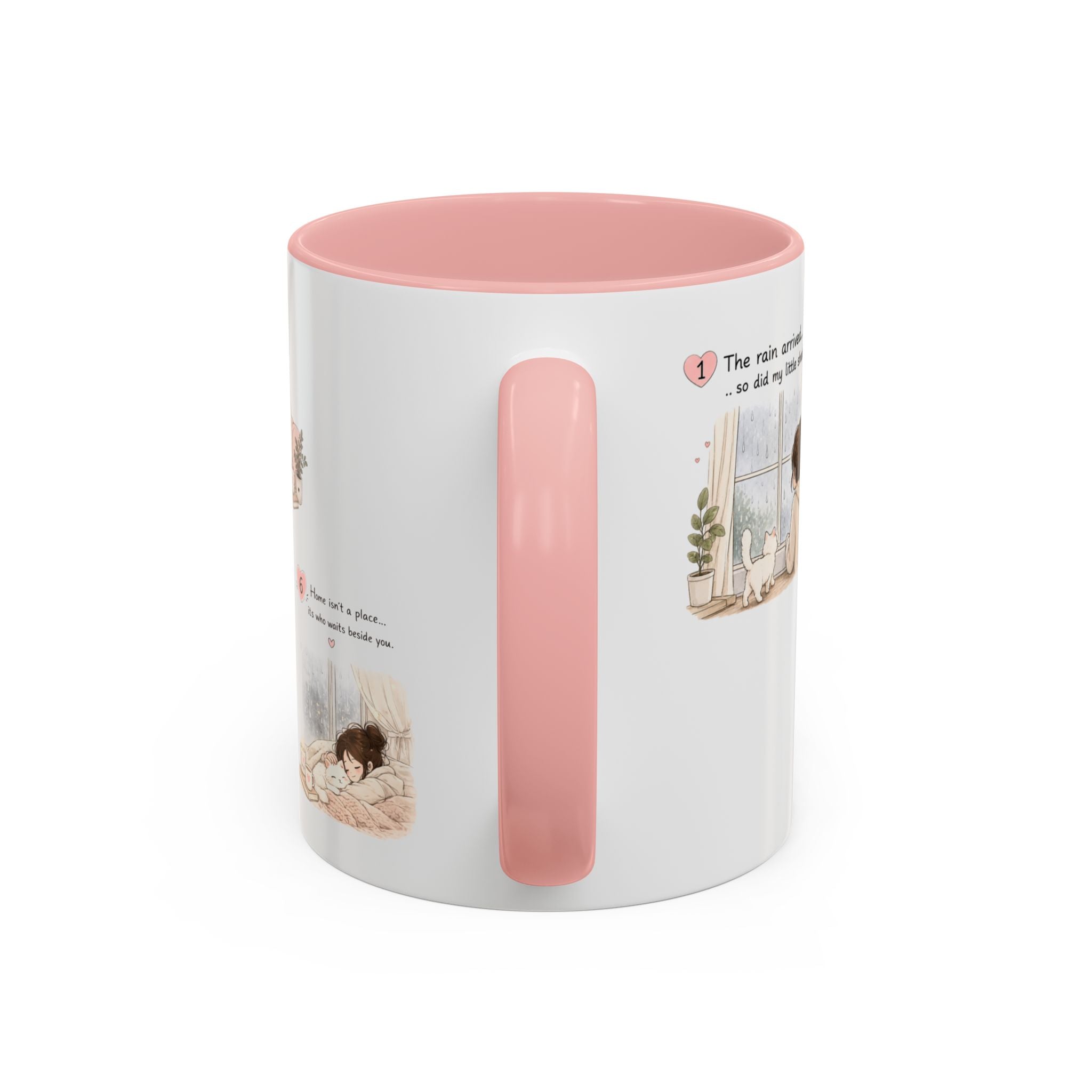 Cozy Self-Care Routine Mug | Cute Self Care Coffee Mug | Cozy Morning Gift | Doodle Story Mug | Healing Slowly Club