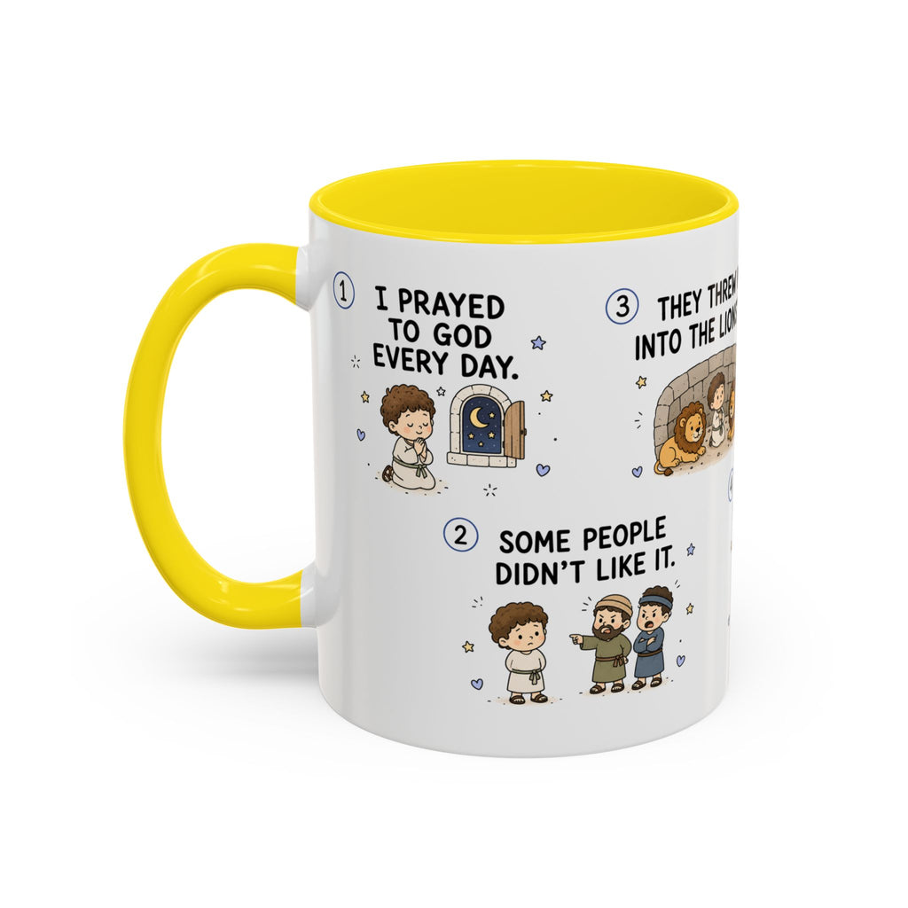 Daniel and the Lions’ Den Mug | Bible Story Gift