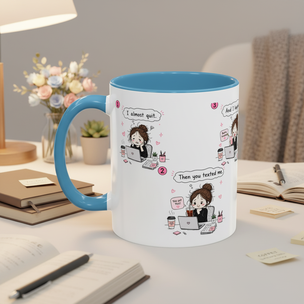 Work Bestie Coffee Mug | Funny Coworker Gift