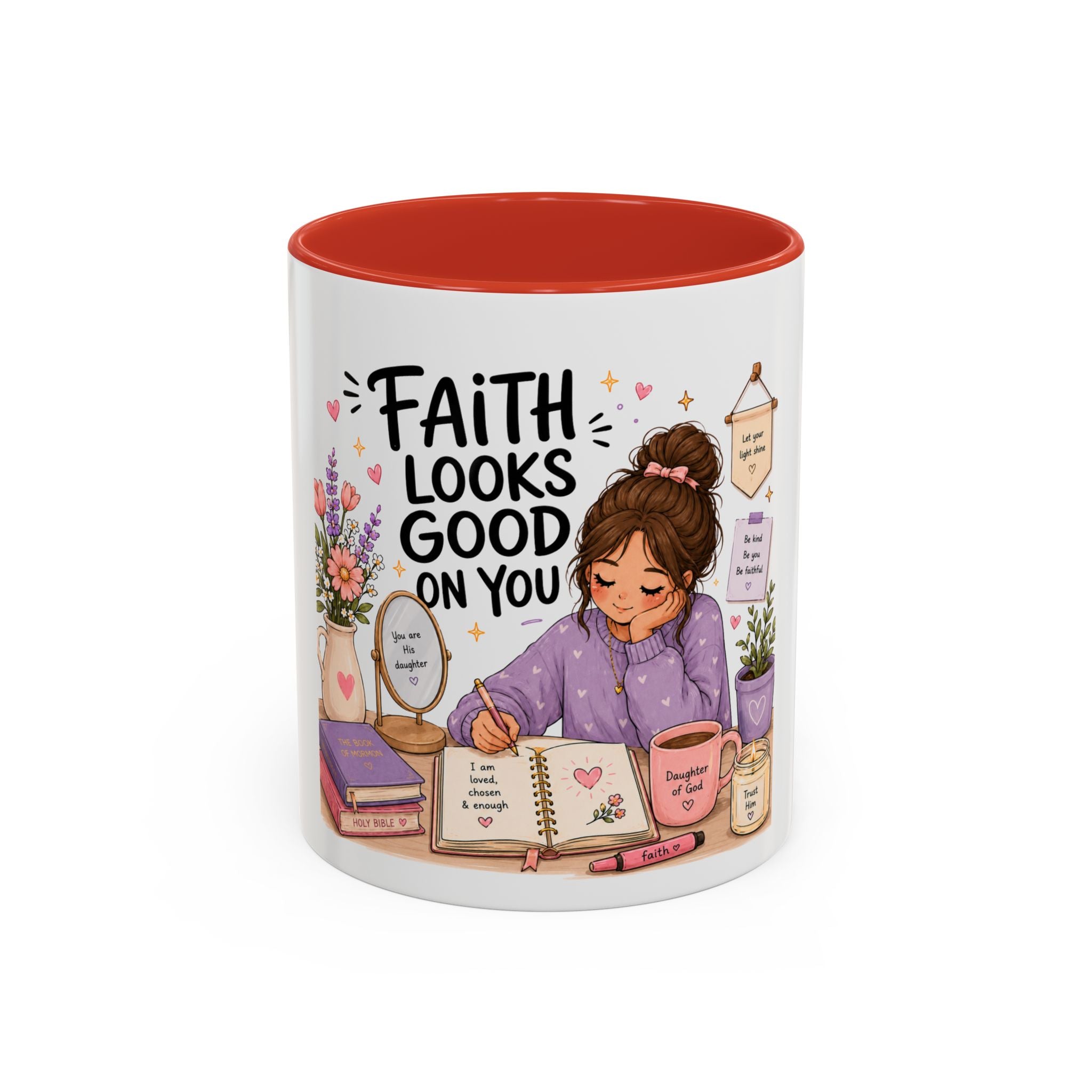 Faith Looks Good On You Mug | LDS Young Women Gift