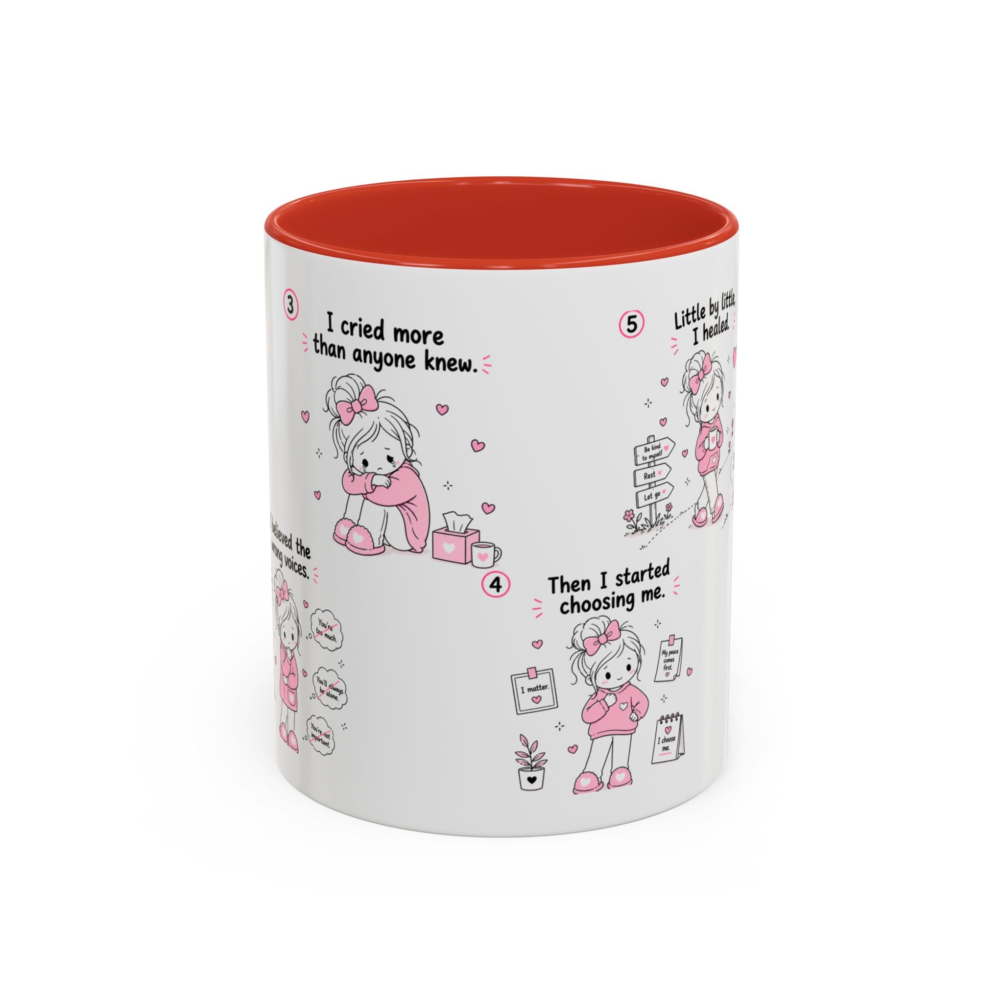 She Found Herself Again Mug Self Love Healing Journey Coffee Cup