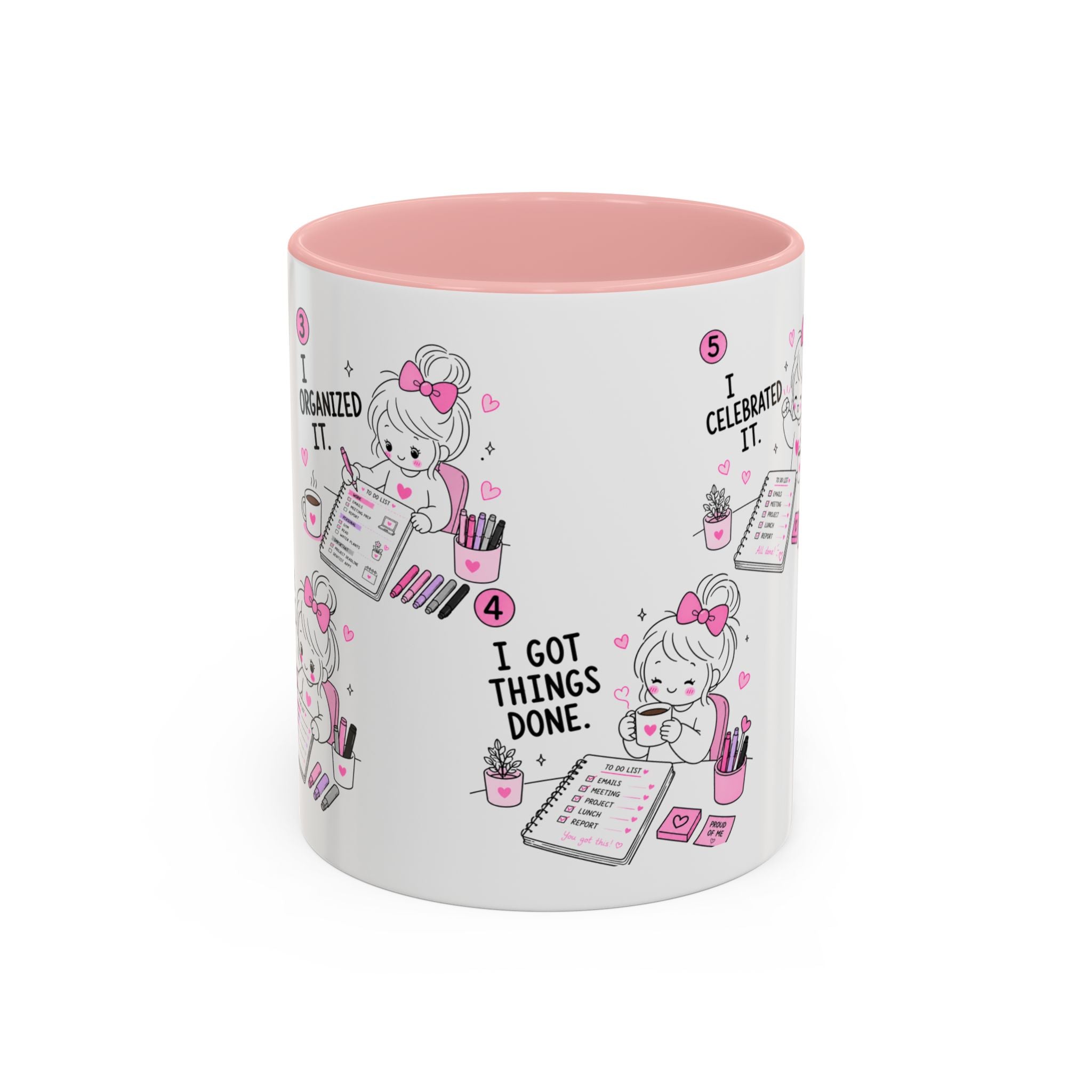 To Do List Mug | Cute Planner Girl Gift