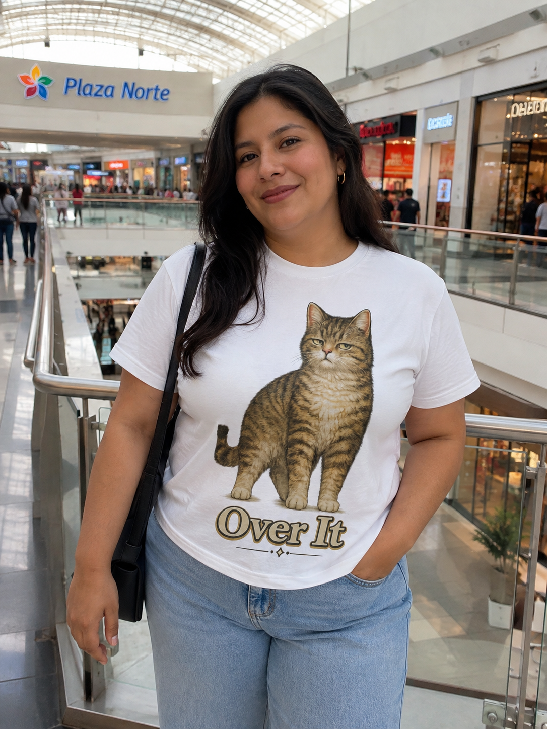 All-Over Print Women’s Round Neck T-Shirt | 190GSM Cotton