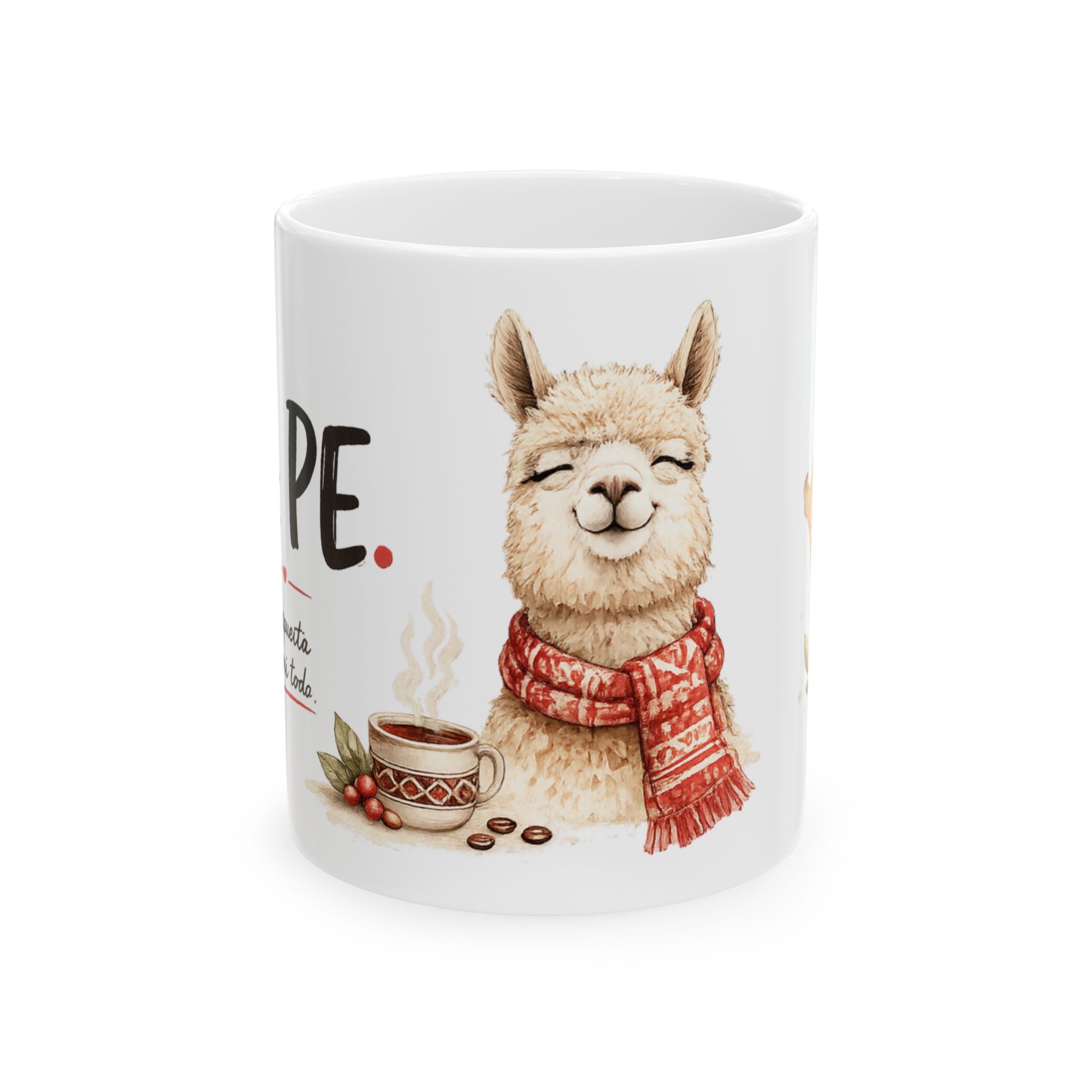 Ya Pe Alpaca Mug – Peruvian Coffee Mug 11 oz