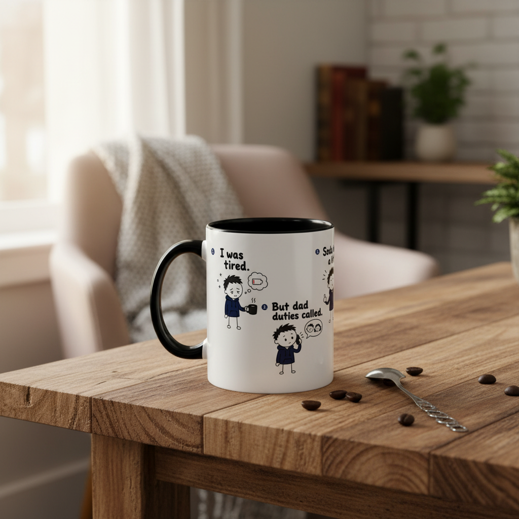 Still Tired Dad Mug | Funny Dad Gift