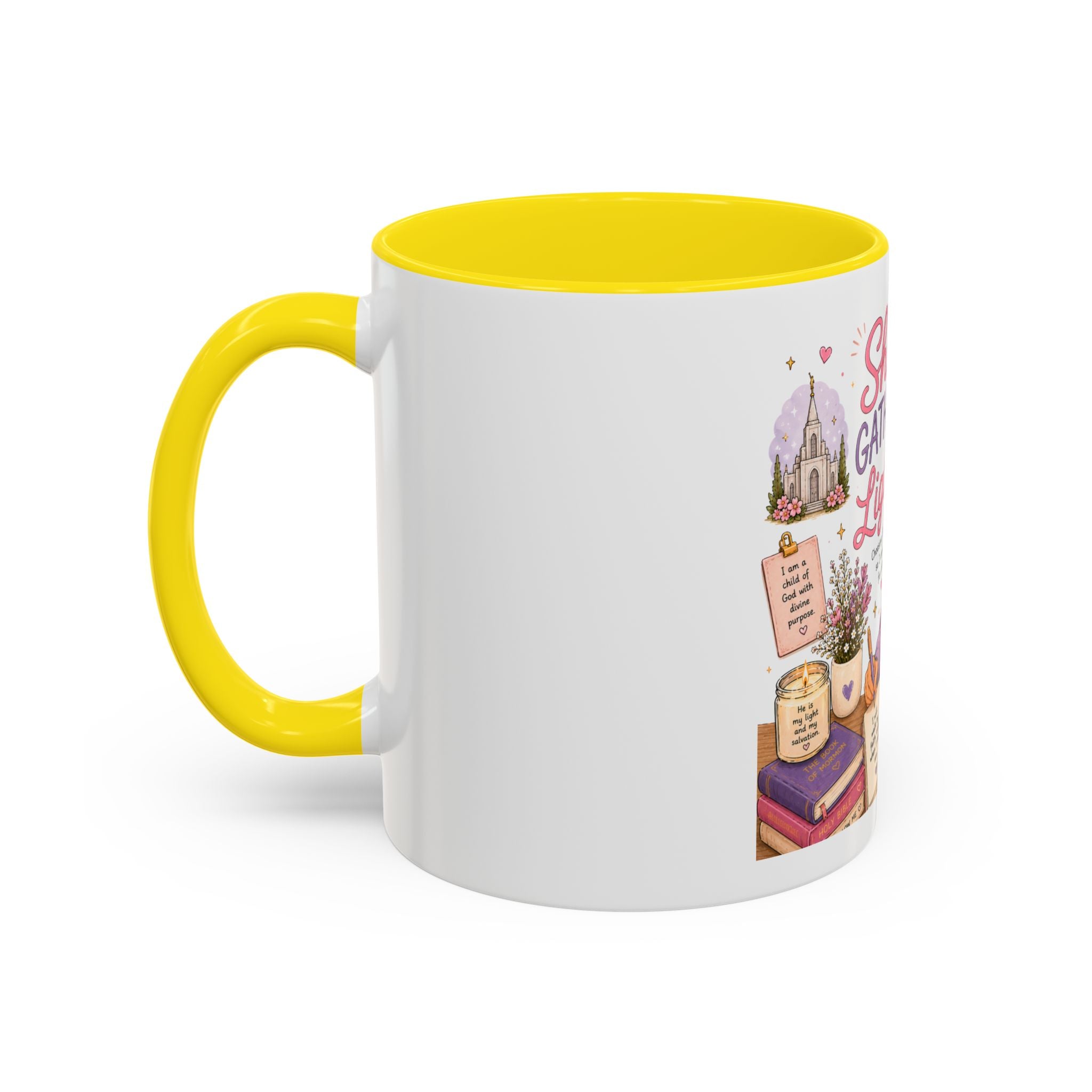 She Gathers Light Mug | LDS Young Women Gift