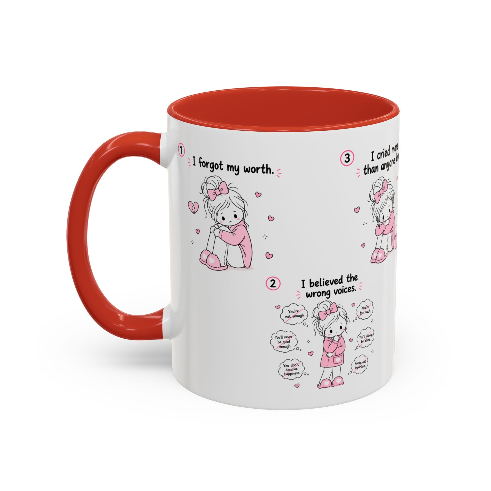 She Found Herself Again Mug Self Love Healing Journey Coffee Cup