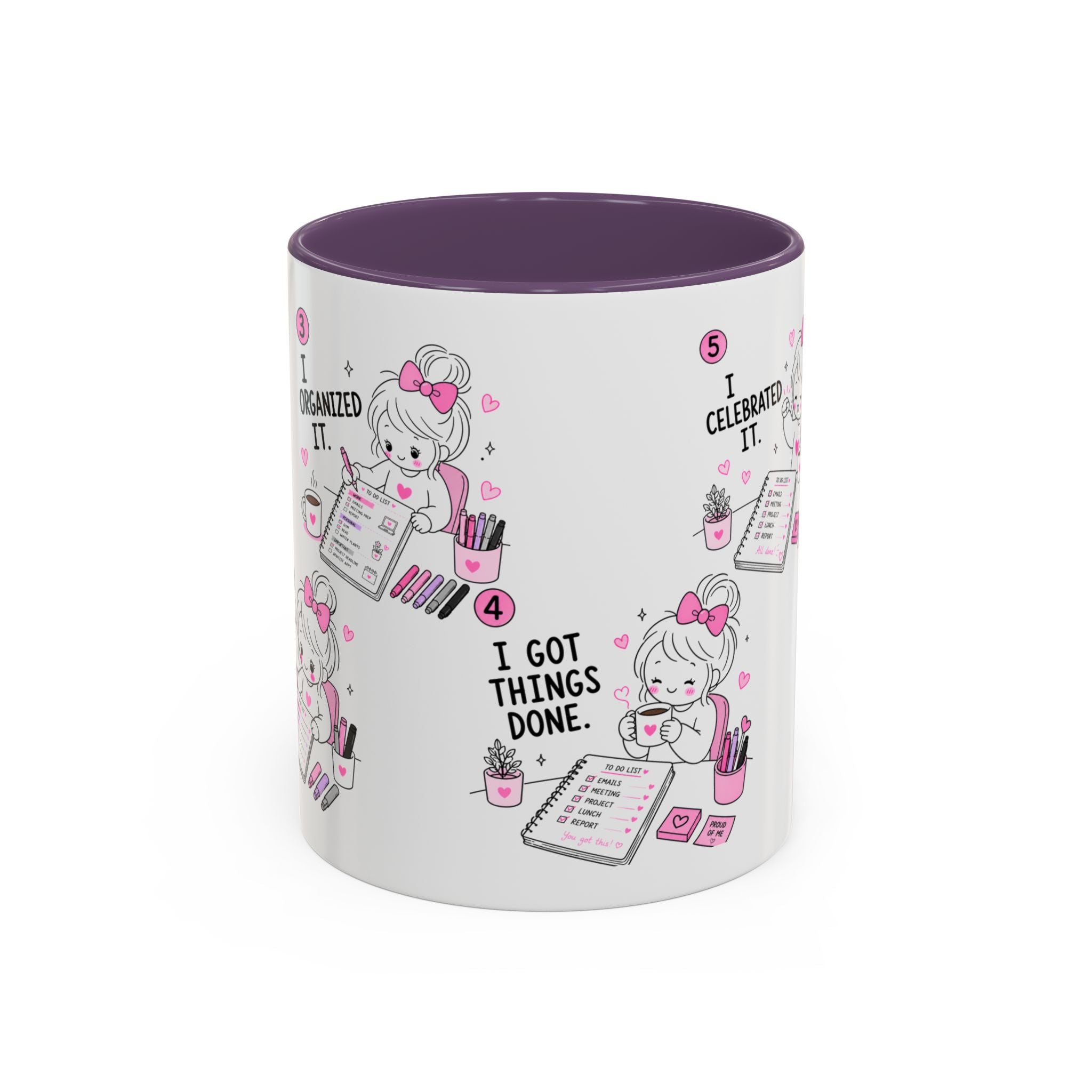 To Do List Mug | Cute Planner Girl Gift