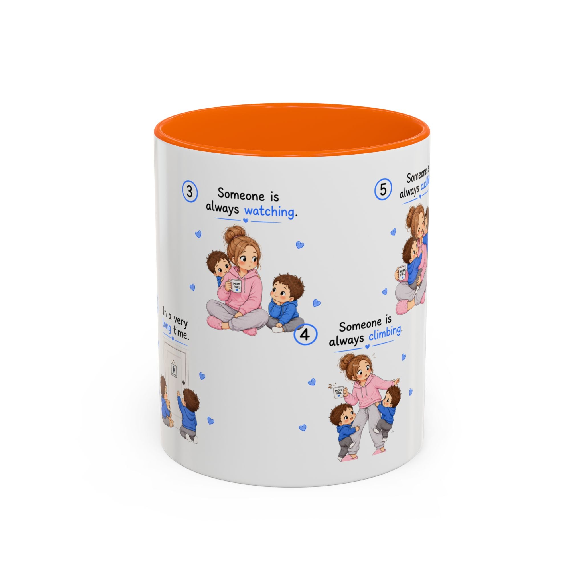 Someone Is Always Cuddling Mug | Twin Mom Gift
