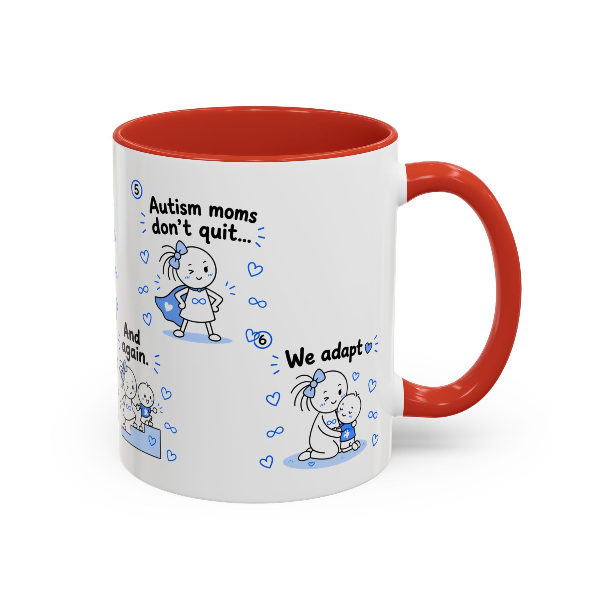 Autism Moms Don’t Quit Mug | Autism Mom Gift