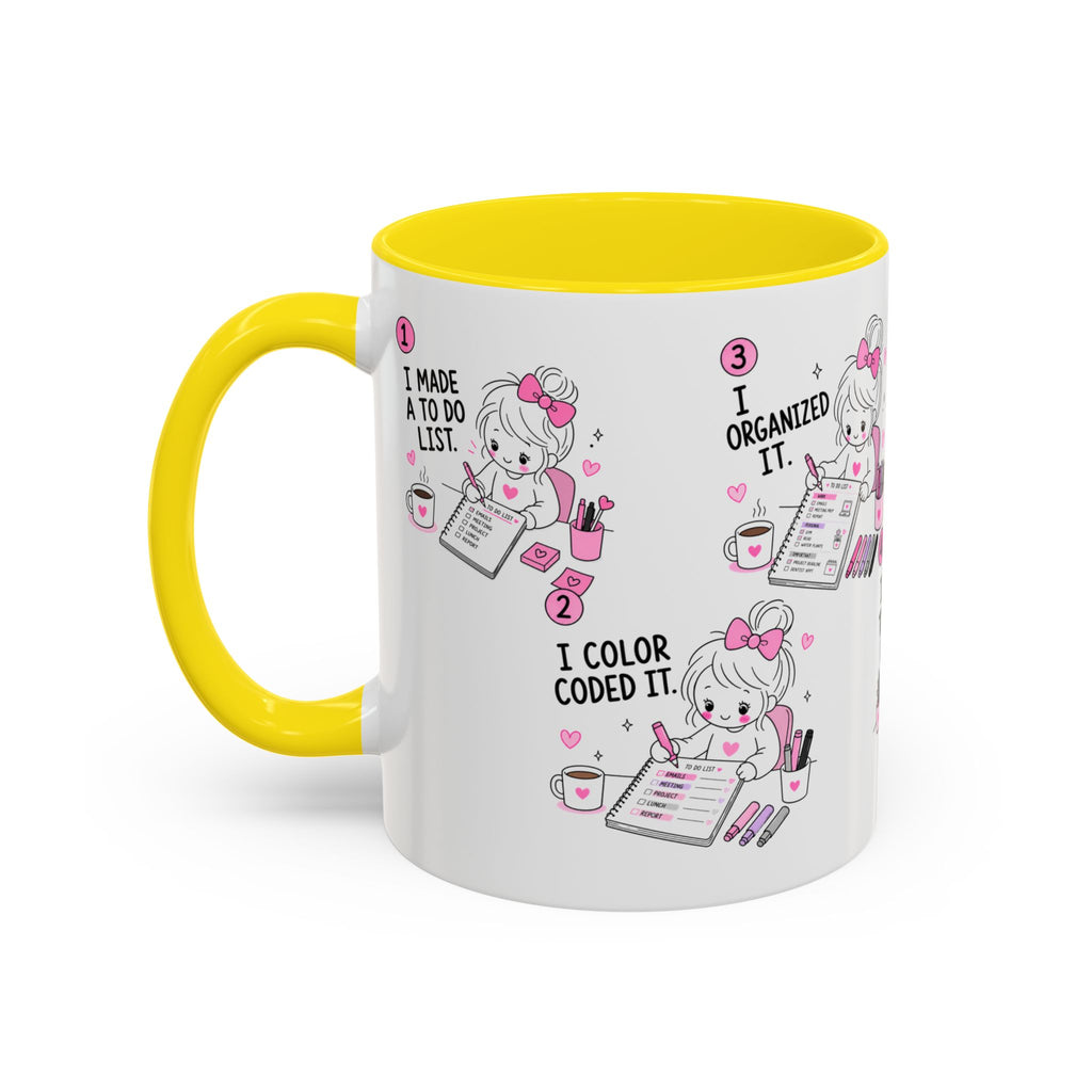 To Do List Mug | Cute Planner Girl Gift