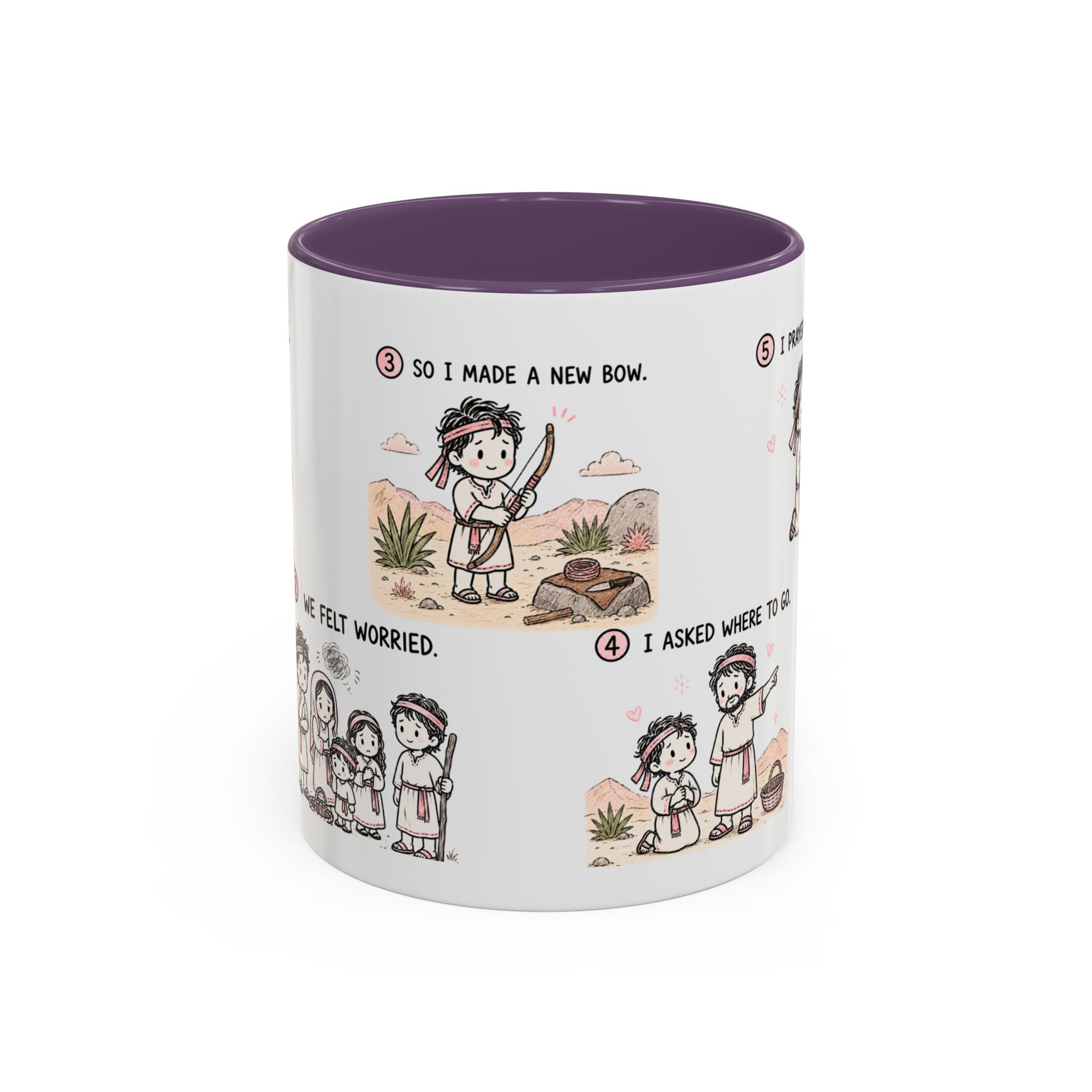 Nephi New Bow Mug | Book of Mormon Faith Gift