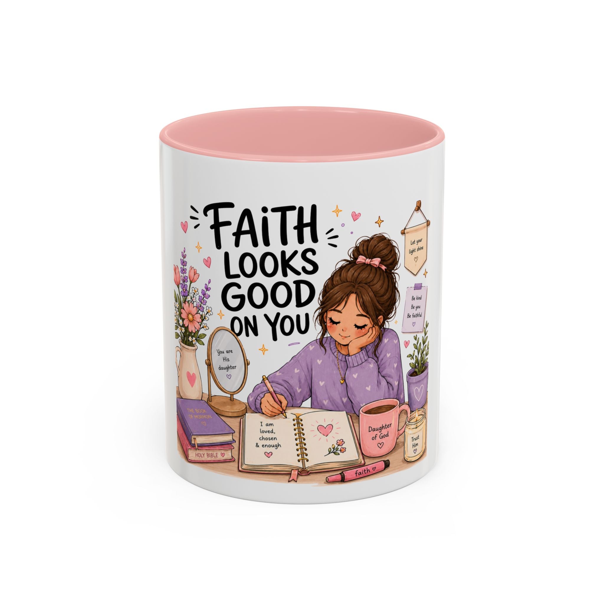 Faith Looks Good On You Mug | LDS Young Women Gift