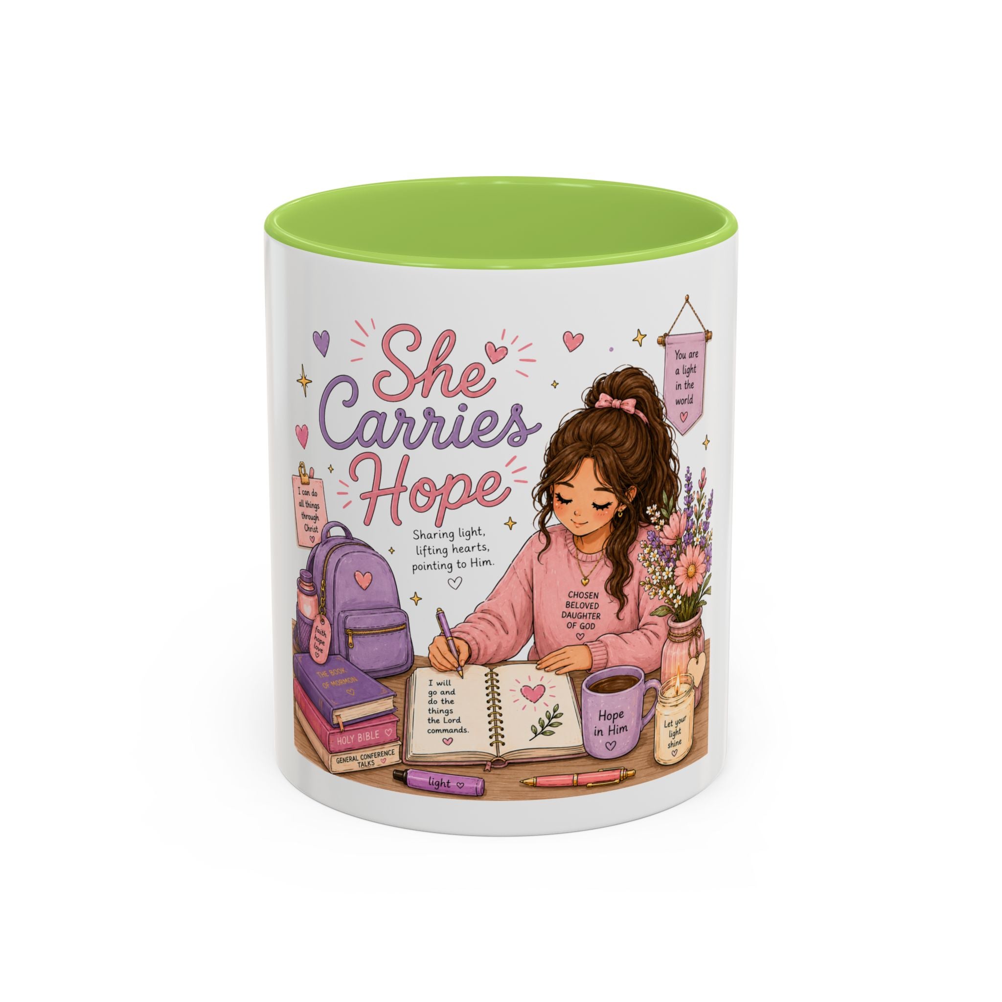 She Carries Hope Mug | LDS Young Women Gift