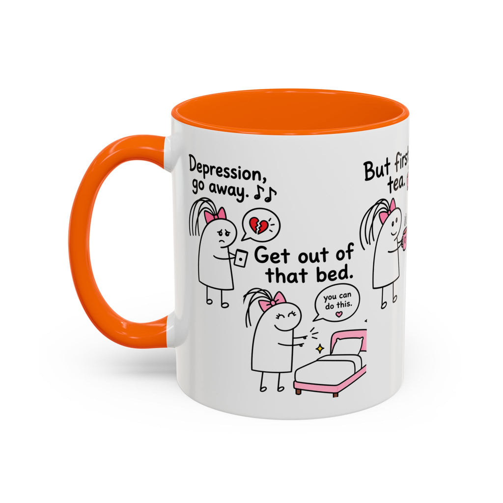 But First Tea Mug | Funny Mental Health Gift