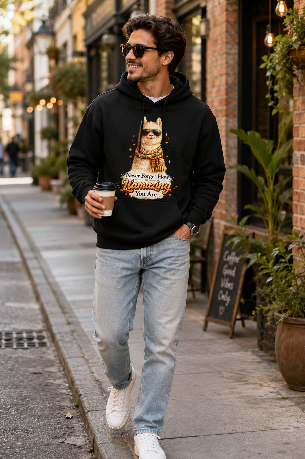 Llamazing Alpaca Hoodie – Never Forget How Llamazing You Are