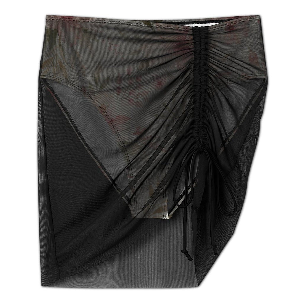 190gsm Netted Swimsuit Set For Women(All-Over Printing)