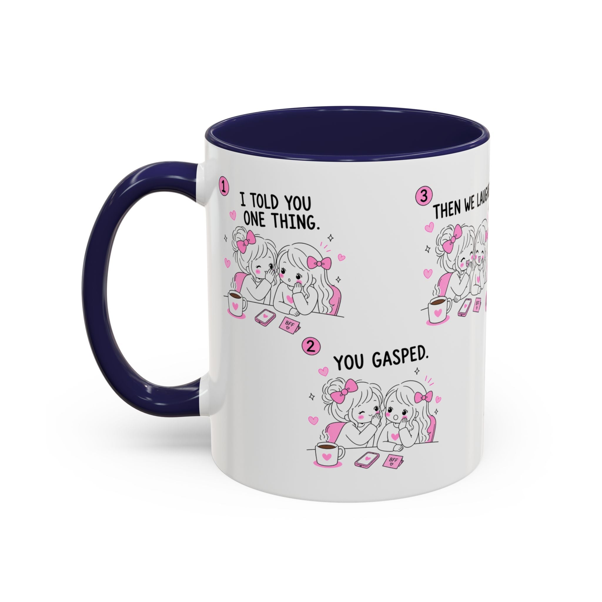 Best Friends Mug | Funny Bestie Gift | Cute Friendship Coffee Mug