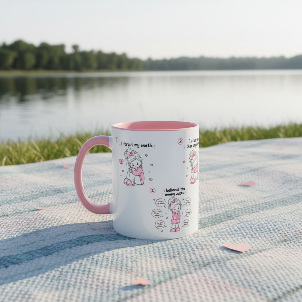 She Found Herself Again Mug Self Love Healing Journey Coffee Cup