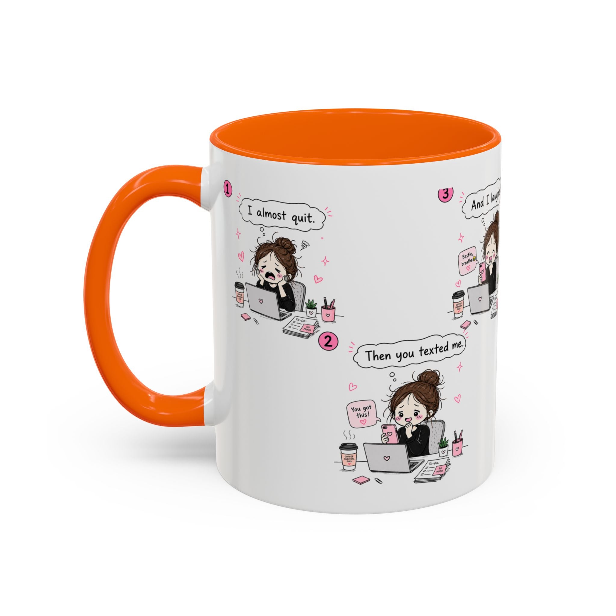 Work Bestie Coffee Mug | Funny Coworker Gift