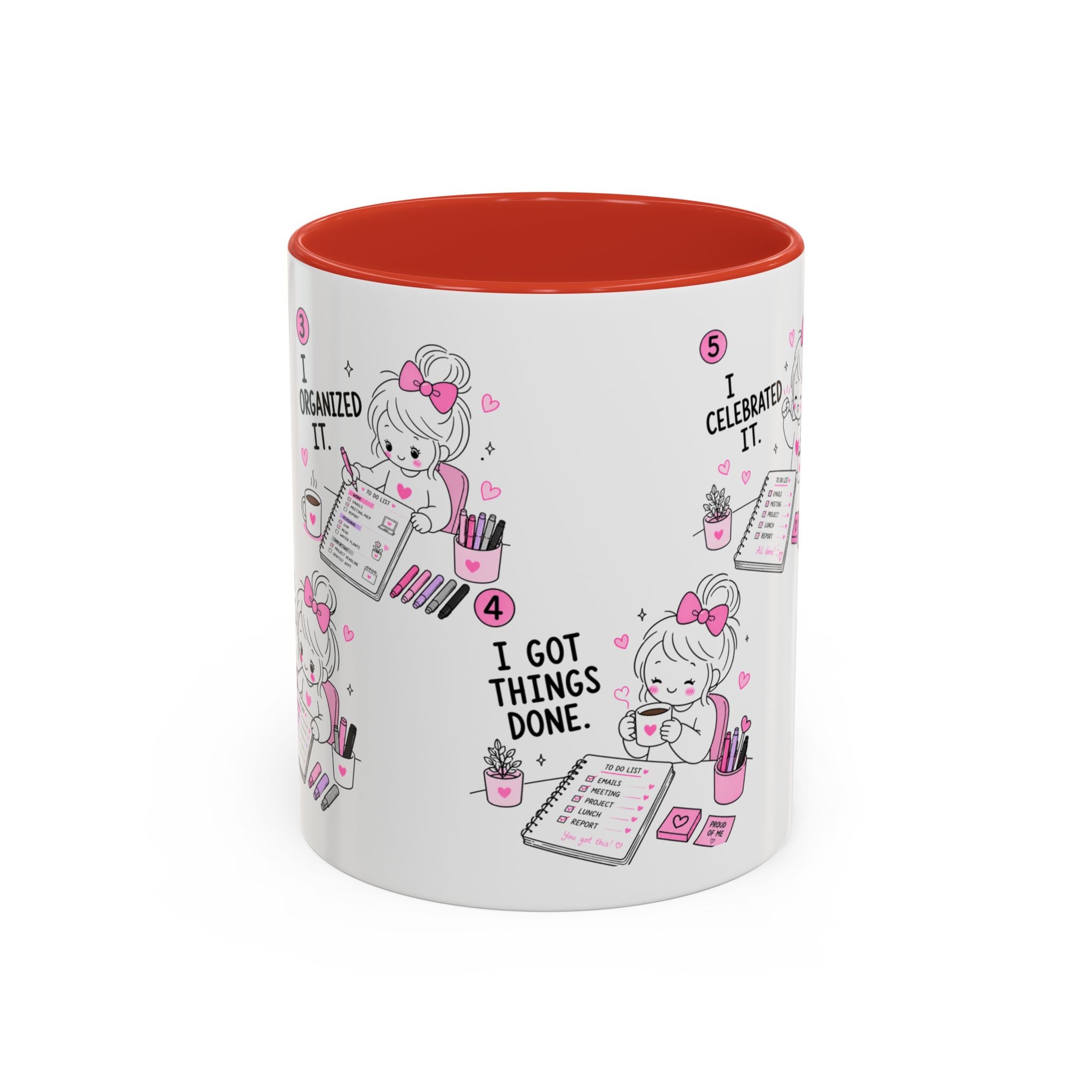 To Do List Mug | Cute Planner Girl Gift