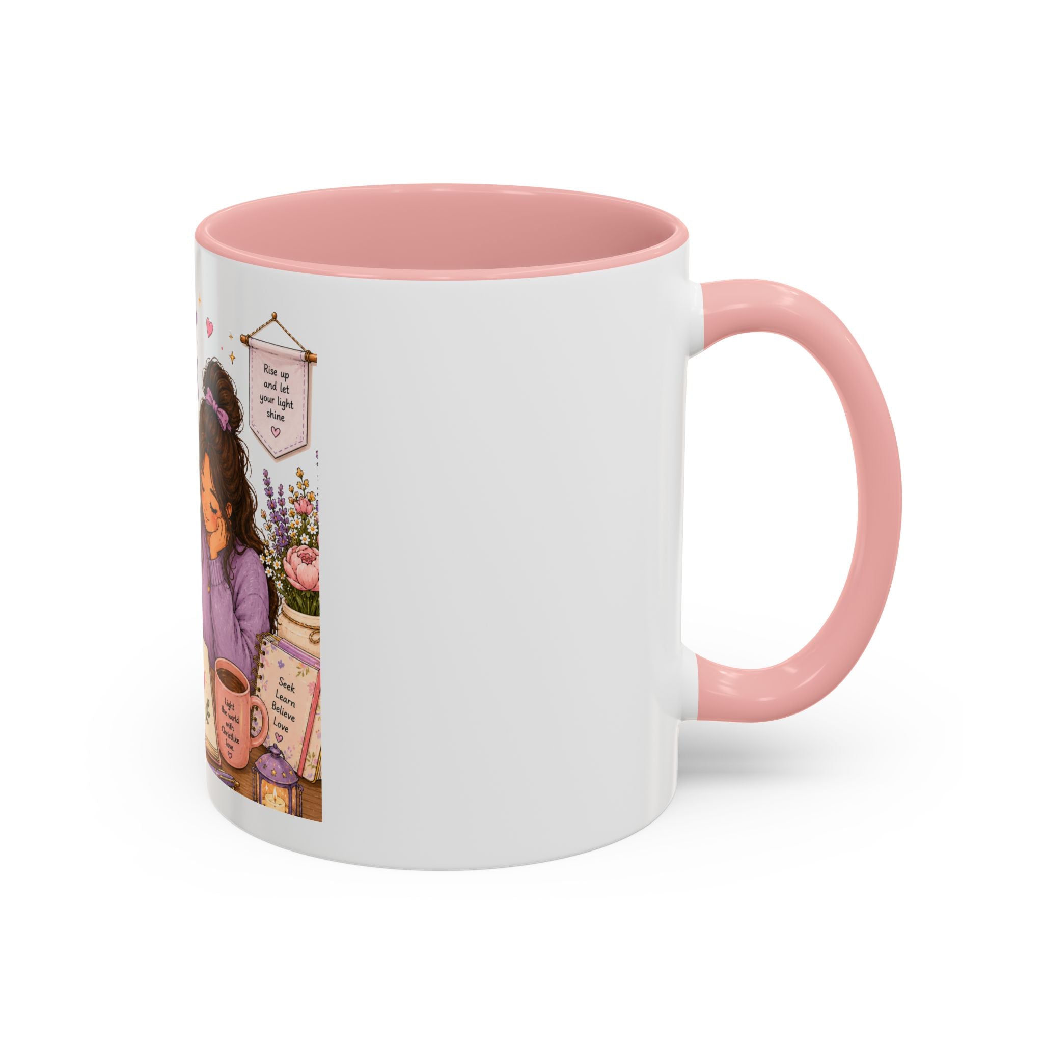 She Gathers Light Mug | LDS Young Women Gift