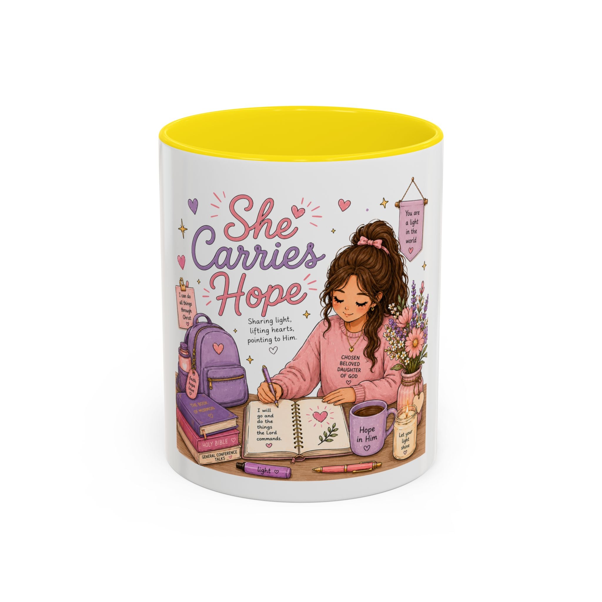 She Carries Hope Mug | LDS Young Women Gift