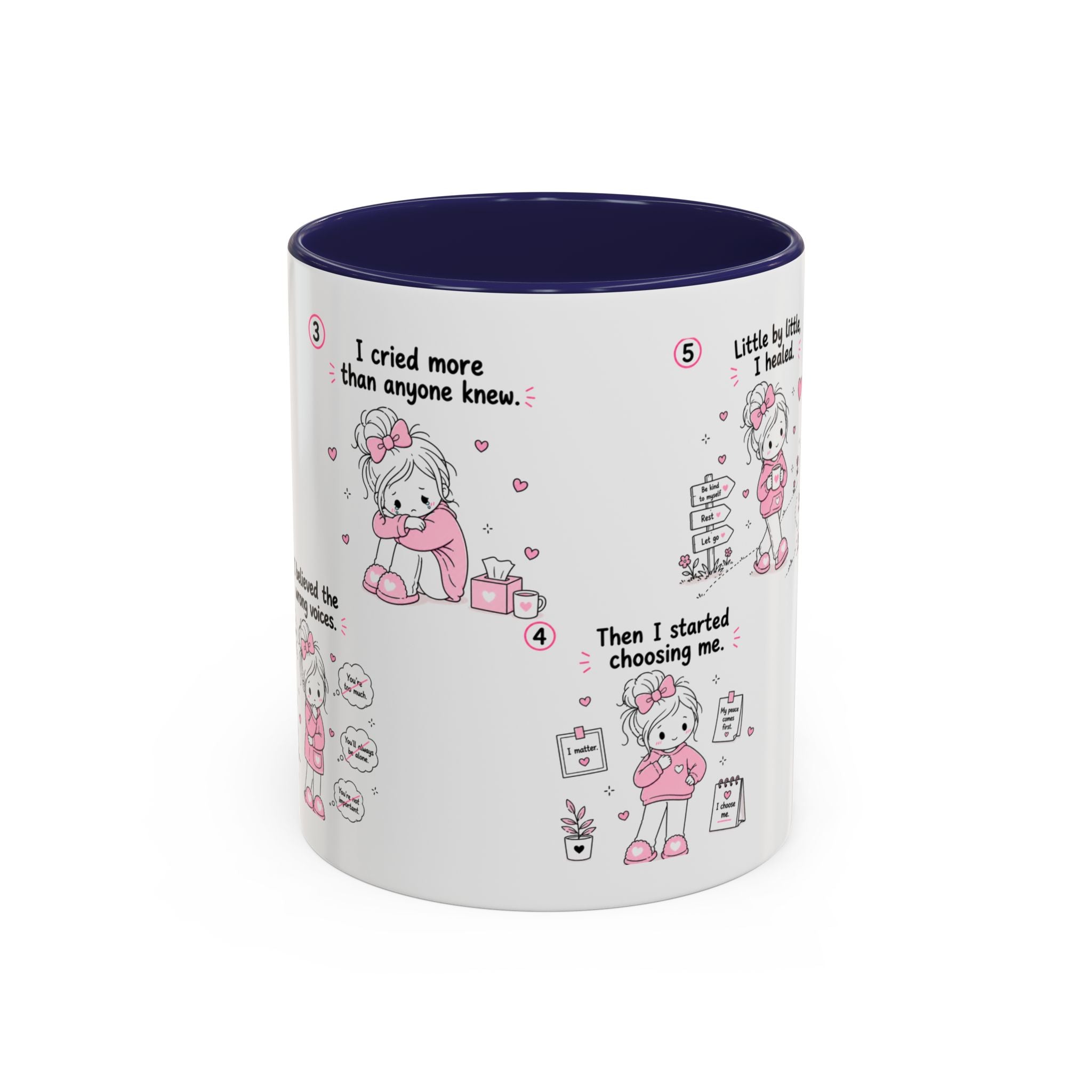 She Found Herself Again Mug Self Love Healing Journey Coffee Cup
