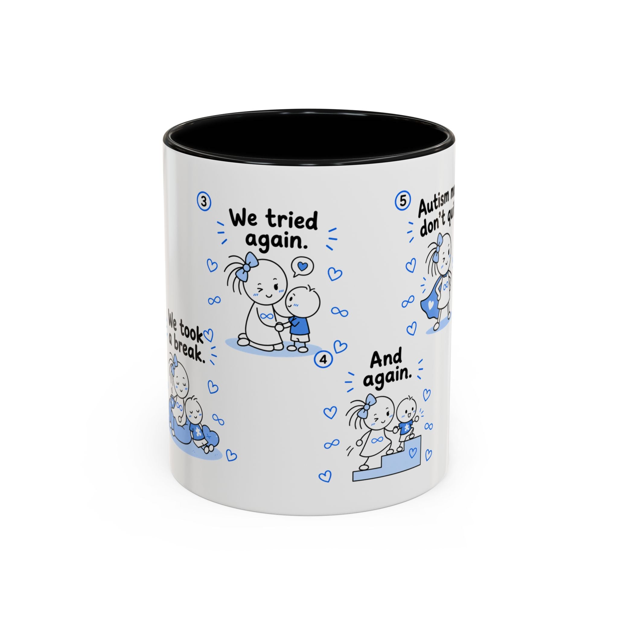 Autism Moms Don’t Quit Mug | Autism Mom Gift