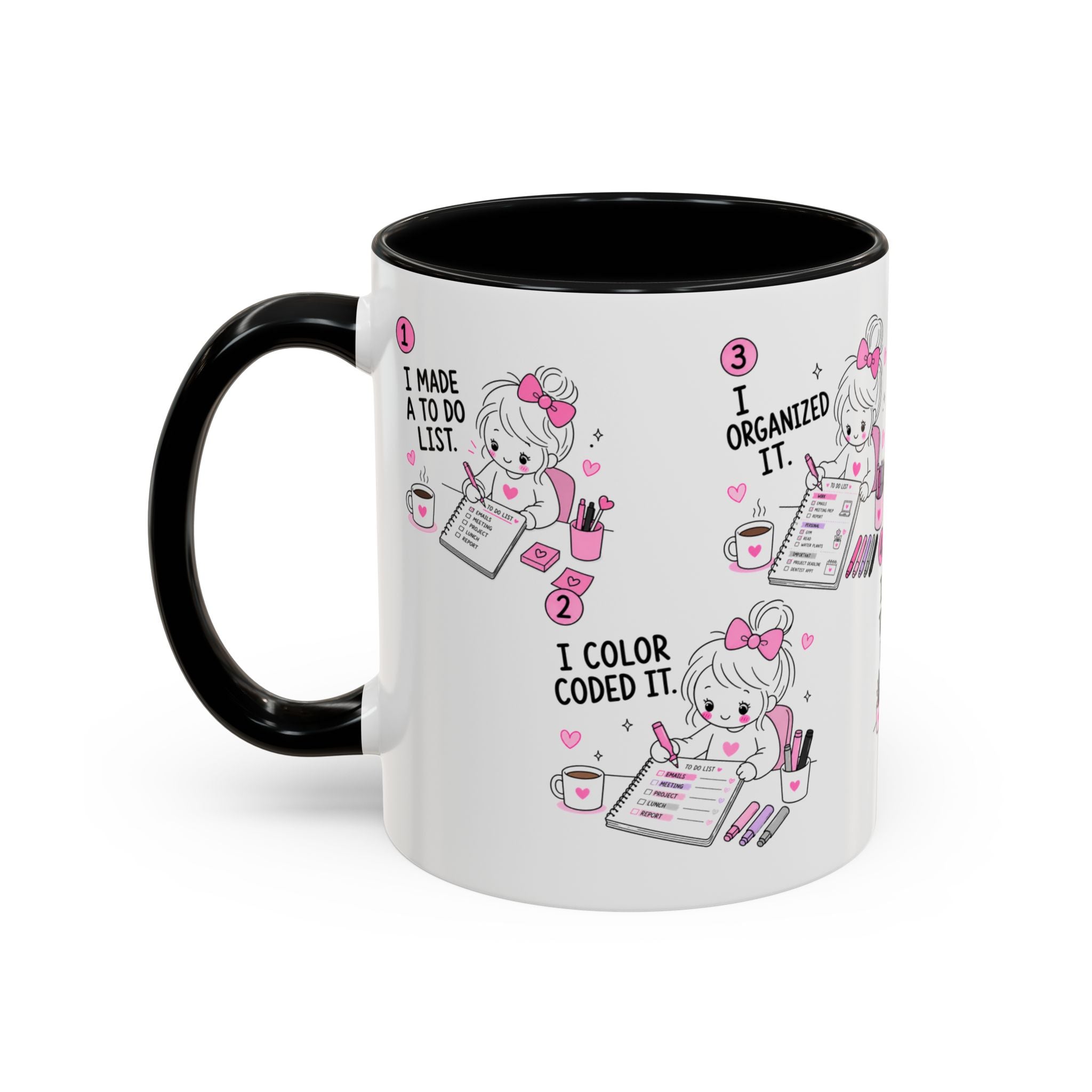 To Do List Mug | Cute Planner Girl Gift