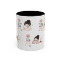 Morning With My Cat Mug | Cute Cat Lover Coffee Mug | Cozy Cat Mom Gift | Doodle Story Mug