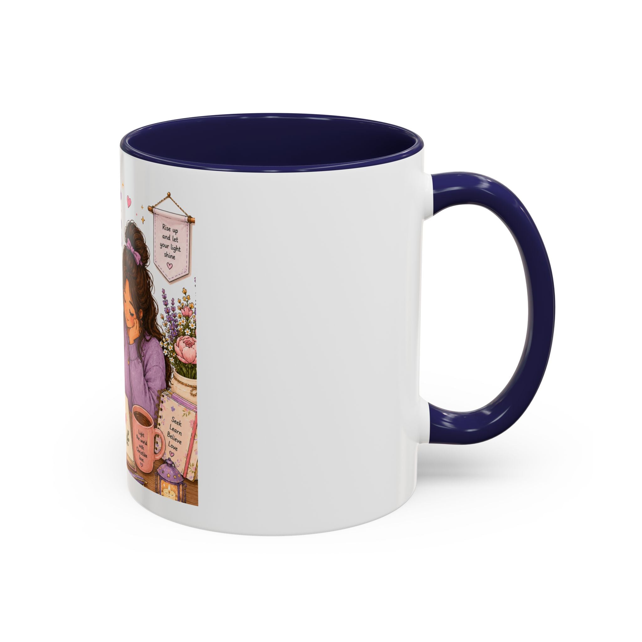 She Gathers Light Mug | LDS Young Women Gift