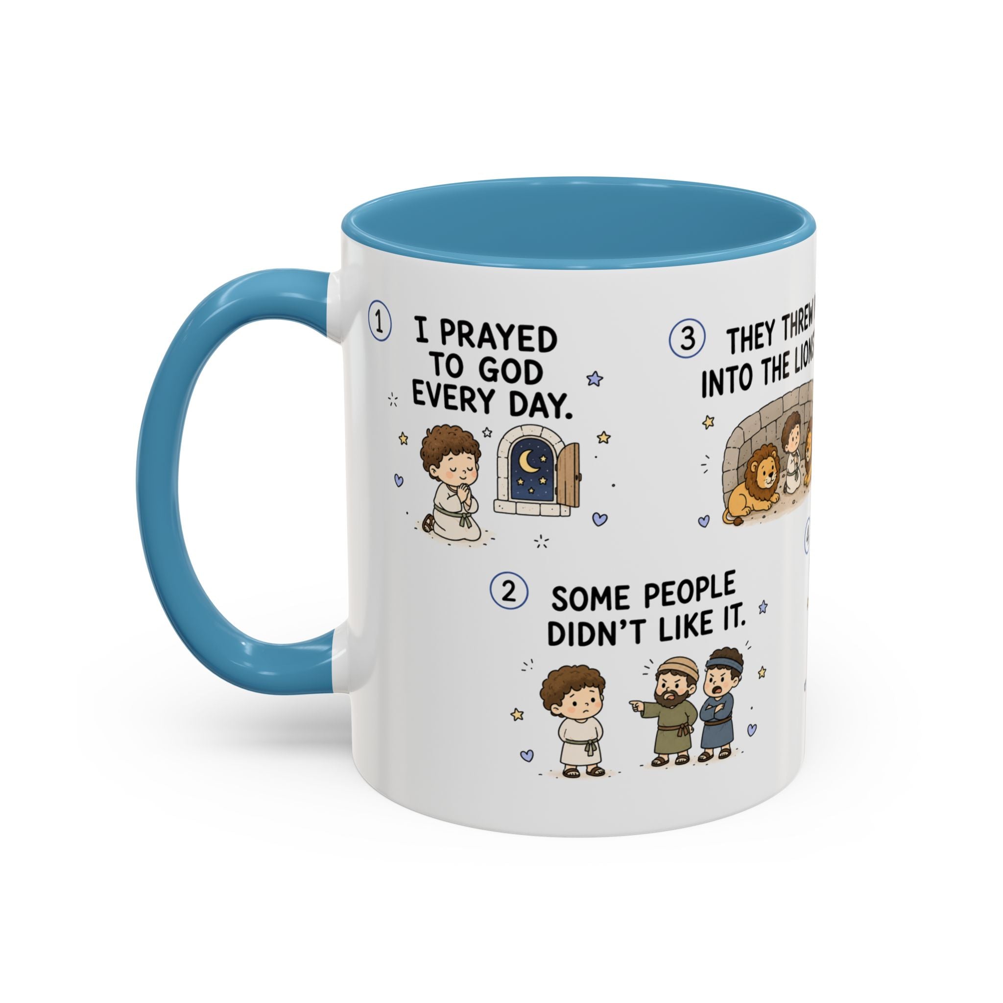 Daniel and the Lions’ Den Mug | Bible Story Gift